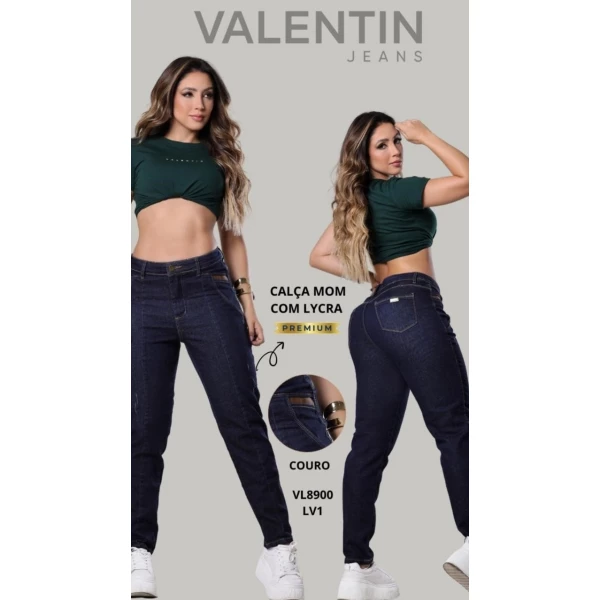 Calça Mom Valentin Jeans Deluxe